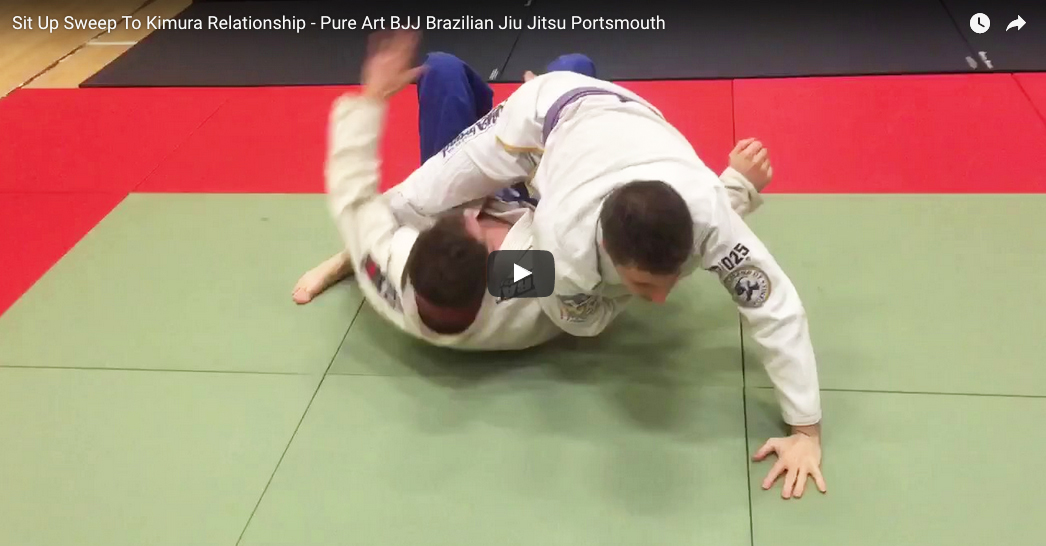 Sit Up Sweep To Kimura Relationship