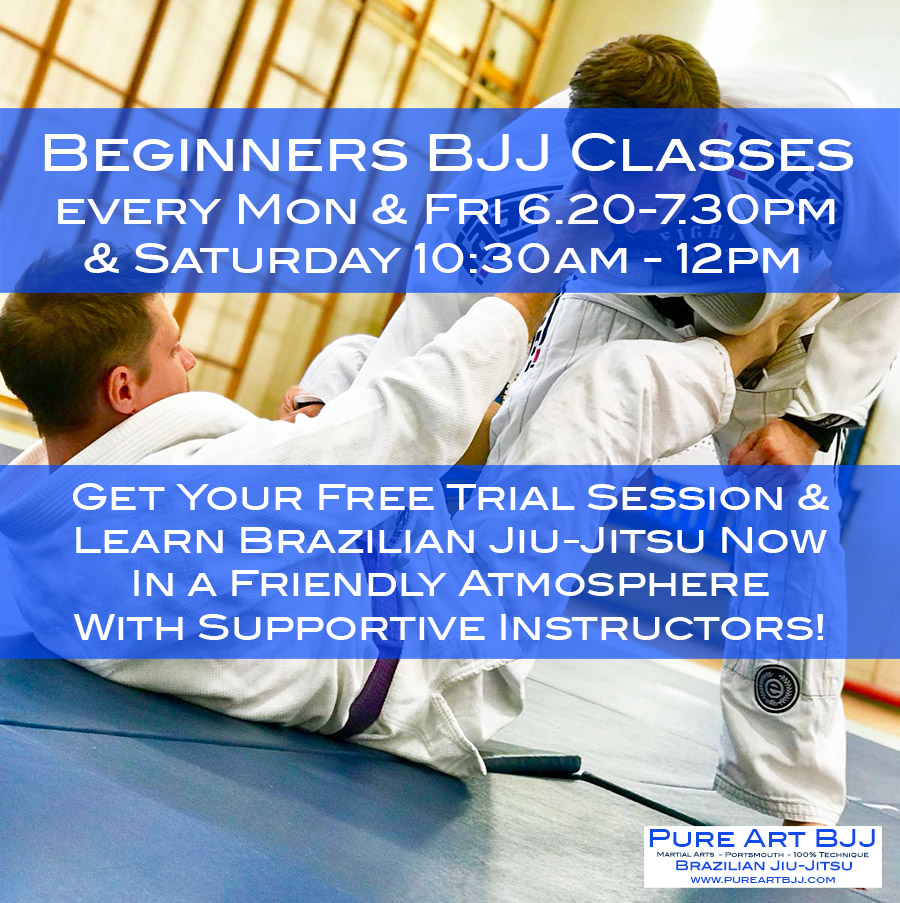 Beginners Brazilian Jiu-Jitsu Classes Portsmouth