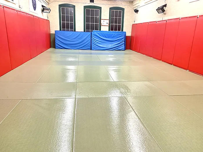 Clean training mats for Beginners BJJ classes at Pure Art BJJ Portsmouth