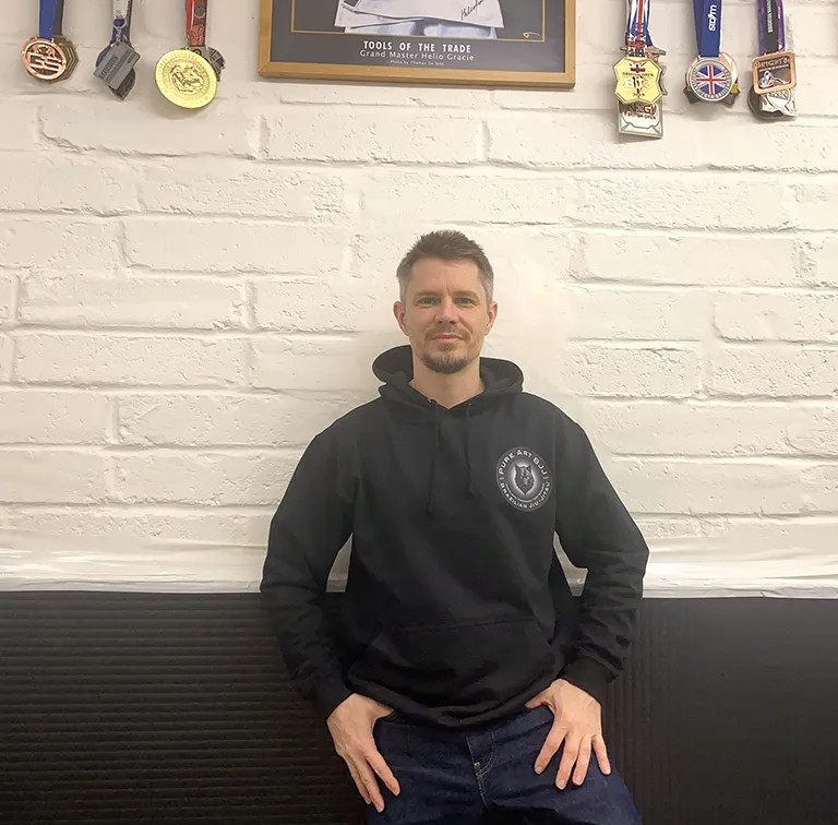 Pure Art BJJ Official Hoodie Alternate View