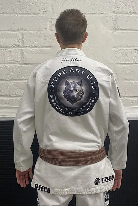 Pure Art BJJ Large Back Patch On Gi