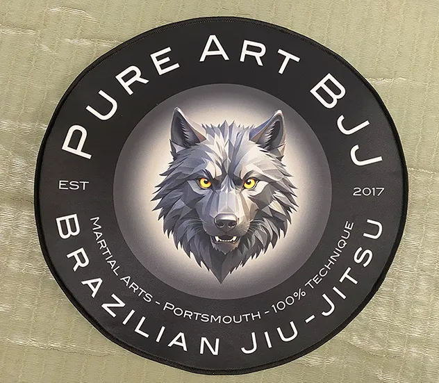 Pure Art BJJ Large Back Patch Alternate View