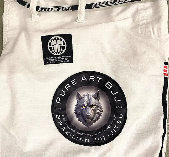Pure Art BJJ Small Leg Patch Full